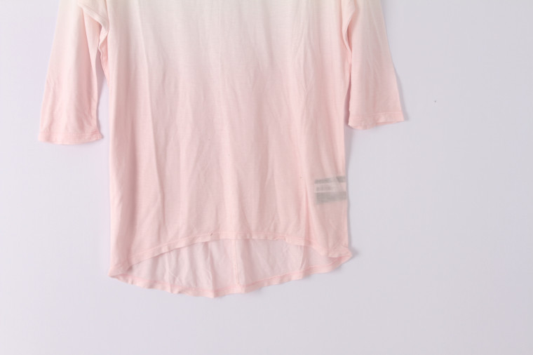 Two Tone Ladies Casual Sweatshirts 100% viscose Dip Dye Shirts