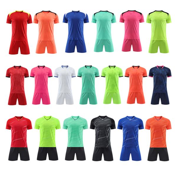 Buy cheap Long Sleeve Plain Soccer Jerseys in Lightweight Polyester Optimal Comfort and Ventilation from wholesalers