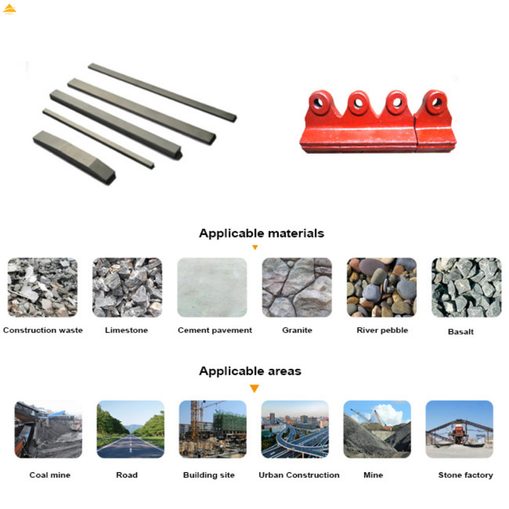 Tungsten Carbide Tipped Flat Strip For Sand Making Machine