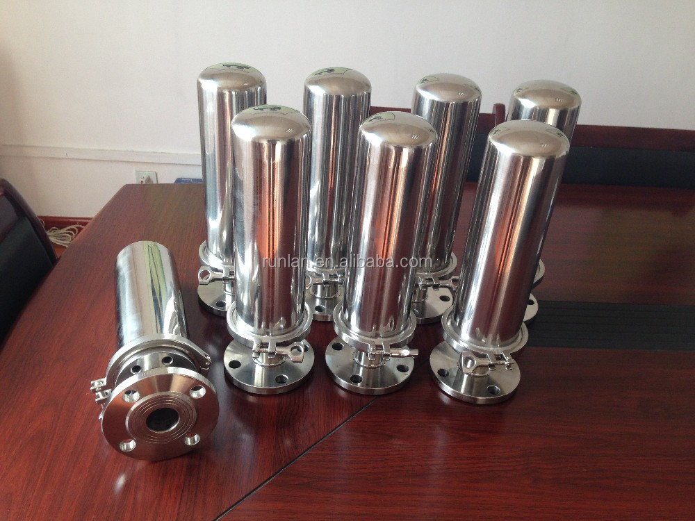 Stainless Steel RUNLAN 0.3u Carbon Dioxide Filter for Industrial Filtration Equipment