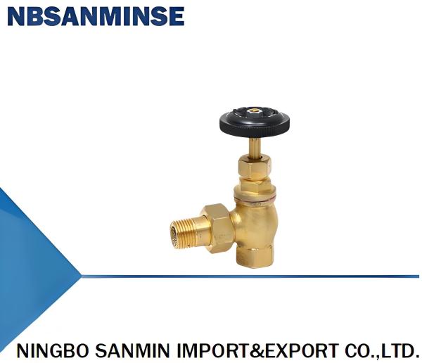 Buy cheap Copper heating angle valve from wholesalers