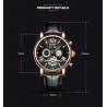Buy cheap KINYUED KINYUED new design automatic men watches movement leather luxury relojes mechanical watches men from wholesalers