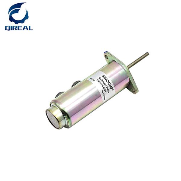 Buy cheap Excavator Spare Parts 24V Flameout Solenoid Valve 110-6465 from wholesalers