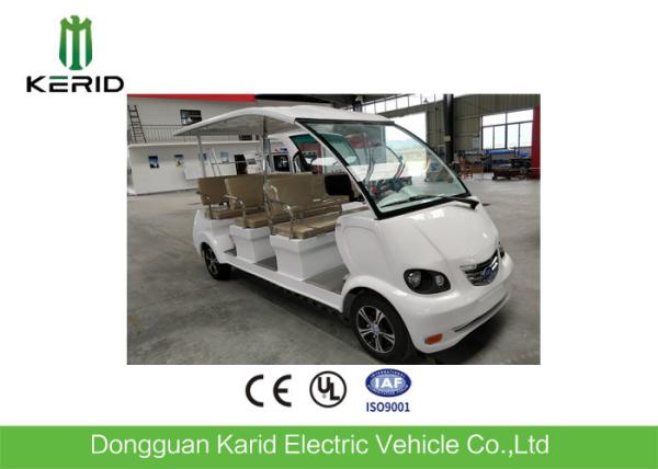 Buy cheap 48V 8 Seater Electric Utility Cart With High Impact Fiber Glass Body from wholesalers