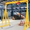 Buy cheap 1 Ton Small Portable Gantry Crane Universal Wheels Smooth Starting And Stopping from wholesalers