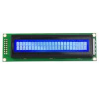 Buy cheap ROHS White And Blue Character Lcd Display Module 88.3x11.5mm Display Area product
