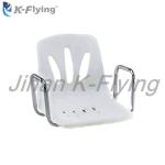 SS Rotatable Portable Shower Chair For Handicapped Adult Disabled Elderly