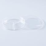 Round Compartment Sterile Petri Dish Medical Polystyrene