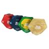 Buy cheap Childproof Zipper Holographic Die Cut Mylar Bags Special Shape from wholesalers