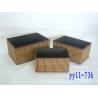 Buy cheap folding bamboo storage basket from wholesalers