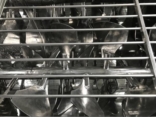 Buy cheap Full Clean Paddle Mixer Machine AC208-415V Double Shaft High Uniformity from wholesalers