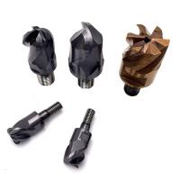 Buy cheap Solid End Mill Cutter Head Square / Corner Radius / Ball Nose product