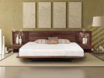 Customizable Rustic King Size Bed Modern Indoor Furnitures Environmental