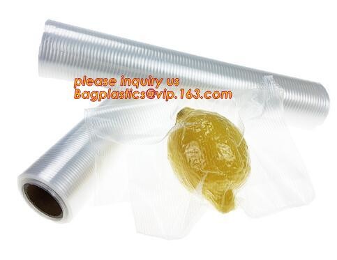 vacuum heat sealing bag Embossed Vaccum Compressed Bag Recyclable Plastic Vacuum Sealer Bags For Food Reusable Food Vacu