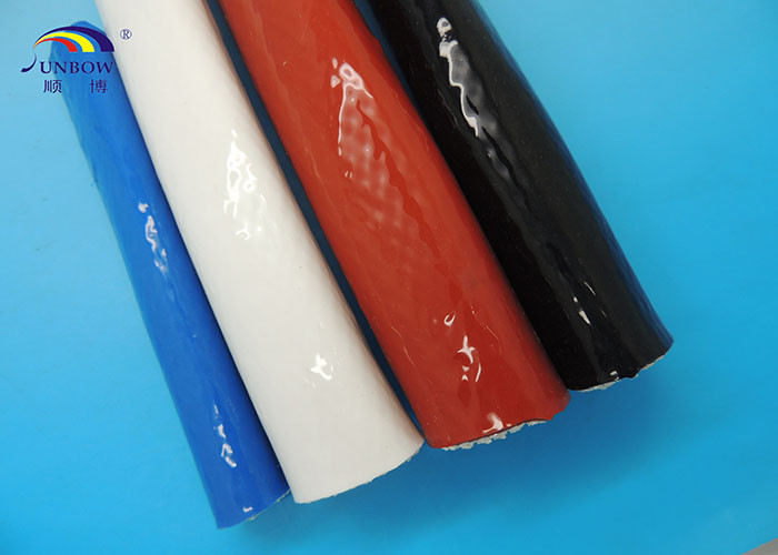 Silicone Coated Fireproof Sleeve Heat Resistant for Hose Assemblies and Cables