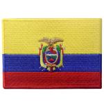 Buy cheap Edge Lock White Merrow Flag Custom Woven Badges Embroidered Polyester from wholesalers