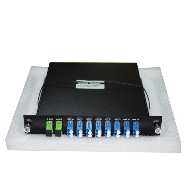 3 Ports DWDM Device Wavelength Division Multiplexer 100GHz/200GHz CATV Fiber Optic System