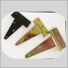 Buy cheap 1.7mm Commercial T Strap Hinges , Gate Strap Hinges Ornamental Fence Tee Door Hinge from wholesalers