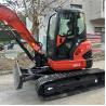 Buy cheap Second Hand Kubota U55-4 Excavators Used Kubota 5 Ton Digger With Crawler Chain from wholesalers