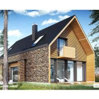 Buy cheap Customized Color and Size Light Steel Structure Prefabricated Luxury Villa Two product