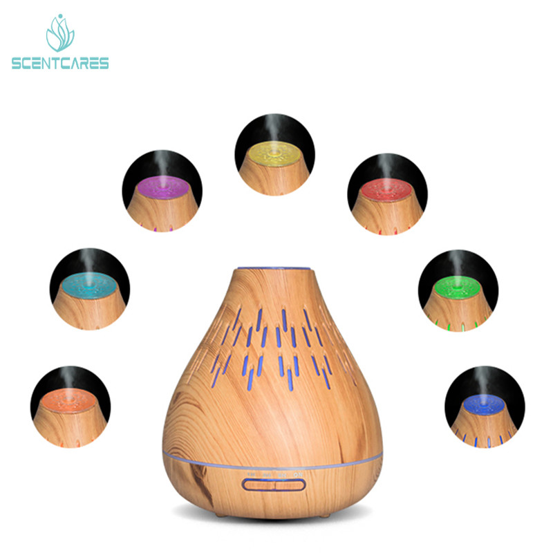 office 8 Hour 300ml Wood Aromatherapy Diffuser