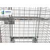 Buy cheap Cargo Storage Wire Cage Trolley Zinc Plated Finished Mobile Cage Trolley from wholesalers