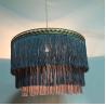 Buy cheap 3 Tier Vintage Tassel Fringe Lampshade E27 Antique Fringe Lamp from wholesalers