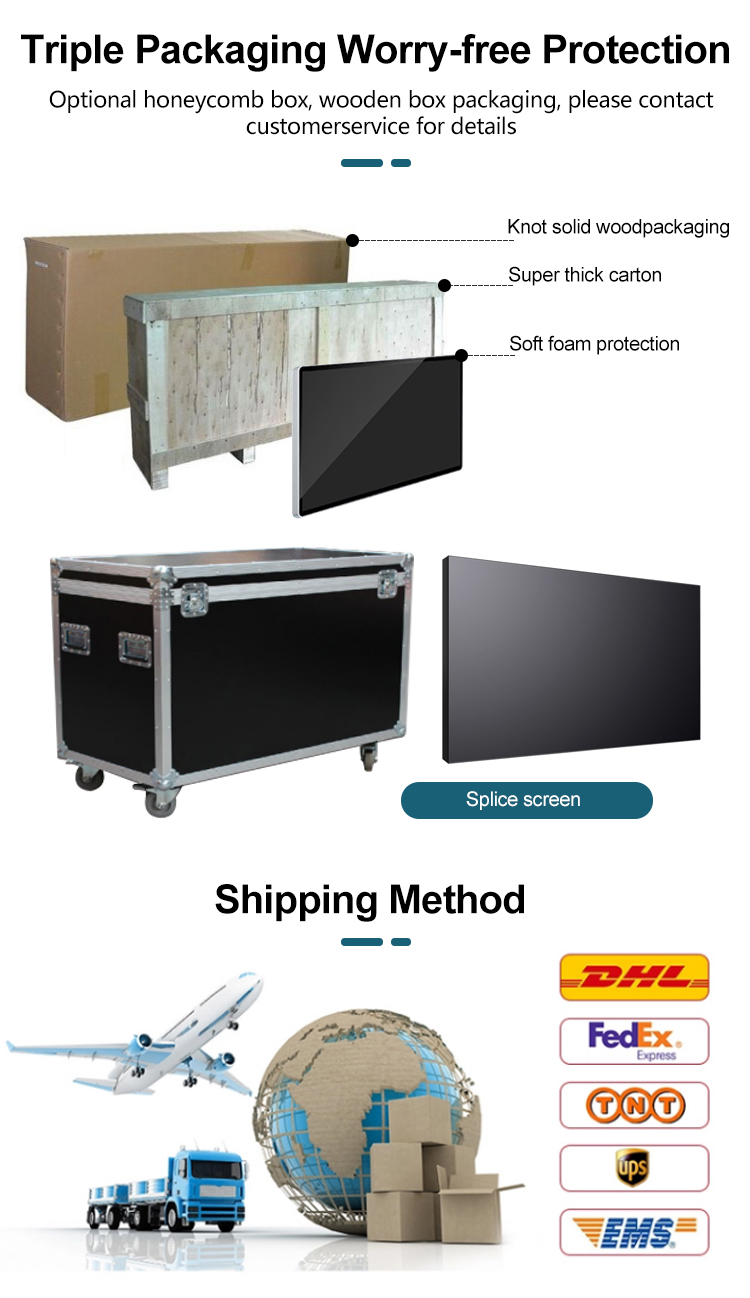 Commercial Floor Standing Digital Signage 55 Inch 65 Inch