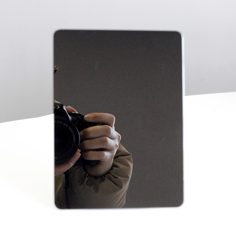 201 304 Gray Black Coated 8K Mirror Stainless Steel Sheet 3.0mm Thickness