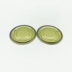 211 65mm Diameter BPA FREE, Gold Color Metal Can Lids, for dry food, dairy food,