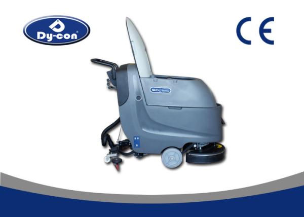 Buy cheap Rotary Walk Behind Floor Scrubber Dryer , Hardwood Floor Cleaning Machine from wholesalers