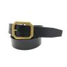 Buy cheap Vintage Pin Buckle Mens Casual Leather Belt Black For Formal Wear from wholesalers
