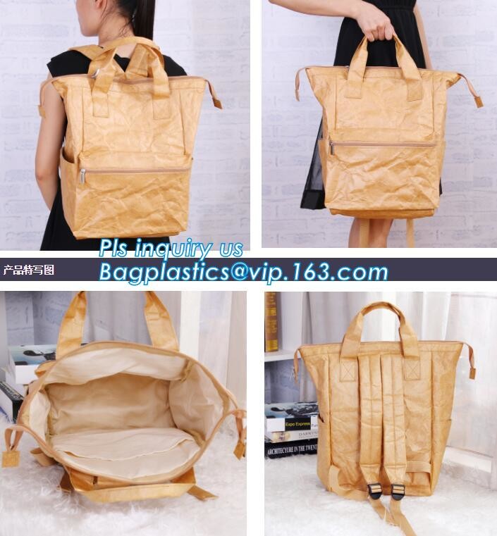 washable paper and tyvek foldable storage sack basket, tyvek bag waterproof storage container hamper baskets bagplastics