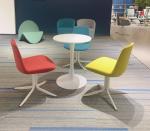 NO Folded Office Fashion Sofa Chair Multi-color Fabric Lounge PC Chair with