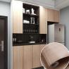 Buy cheap 100M Roll Grey Wood Grain Wallpaper PVC Peel And Stick Wood Grain Wallpaper from wholesalers