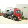 Buy cheap 3 Axles Spring Suspension Chemical Tanker Truck For 33CBM Sodium Hypochlorite NaOCl from wholesalers