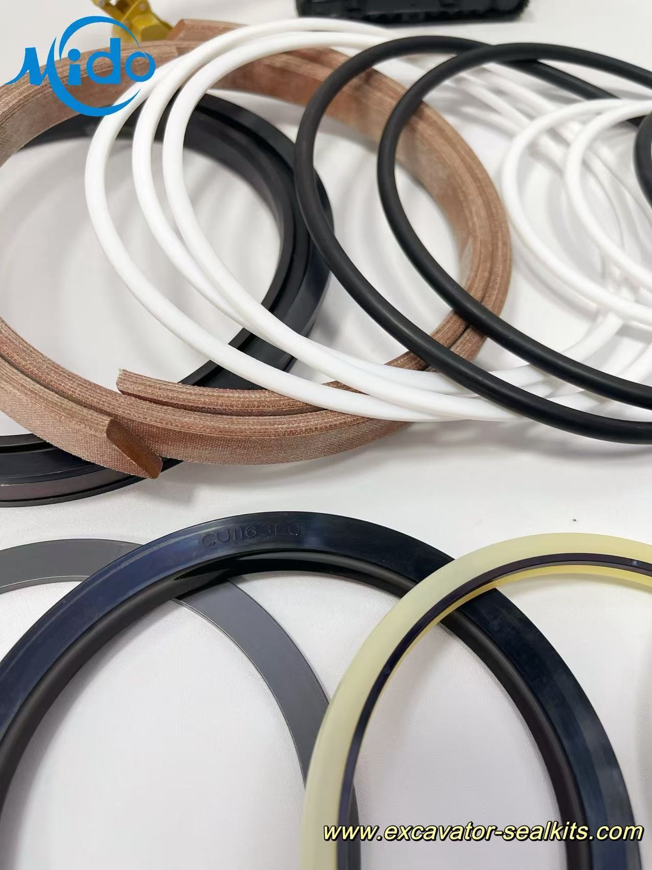 Original Spec Hydraulic Seal Kit For Komatsu PC200-8 | Bucket Hydraulic Oil Seal Kit 707-98-39610 | Anti-Leakage Design