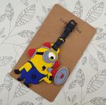 Fashionable Custom Soft PVC Silicone Rubber Label and Luggage Tag