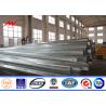Buy cheap 10kv - 550kv Electrical Distribution Line Pole Q345 Q420 Torlance +- 2% from wholesalers