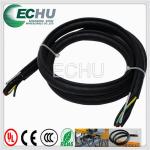 ECHU Flexible traveling Cable Pendant Cable RVV(1G)/RVV(1G) 10G1.5 with black