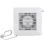 240V Max. Voltage Silent Plastic Square Bathroom Ventilation Fan with Axial Flow
