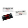 Buy cheap 30D Yarns Printed Clothing Labels Washable For Gifts , 8cm x 2cm from wholesalers