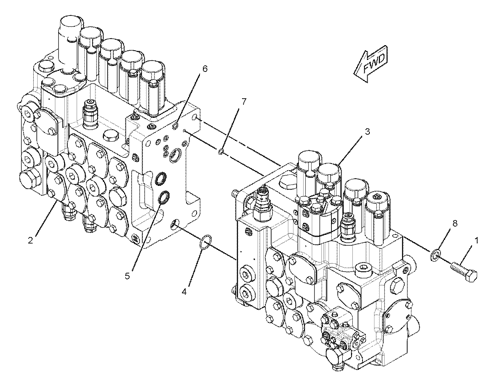 3237681 VALVE GP-MAIN CONTROL Parts scheme