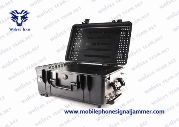 Buy cheap Waterproof Outdoor 600W High Power Military Manpack VIP Protection Defence UAV Drone Jammer from wholesalers