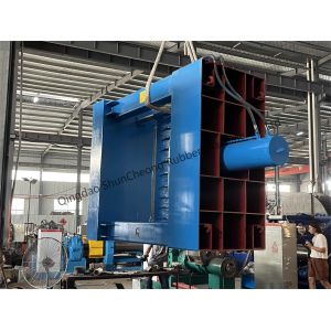 Buy cheap Hydraulic Rubber Cutting Machine / Big Diameter Plastic Rubber Bale Cutter from wholesalers