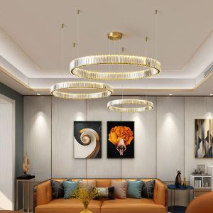 Buy cheap 5-30m2 Modern Led Crystal Chandelier Ceiling Light Dimmable from wholesalers