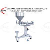 Buy cheap Food Grade Semi Automatic Piston Filling Machine 200-1500 Ml Volume product