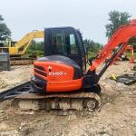 Japan Used Kubota Excavators KX155 Rubber Tracked Diggers 48.3kw