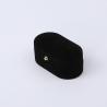 Buy cheap Personalized Custom Black Velvet Jewelry Packaging Wedding Engagement Double Ring Luxury Jewellery Box from wholesalers