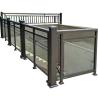 Buy cheap Australia Standard Home Aluminium Glass Handrail Fencing China Windproof from wholesalers